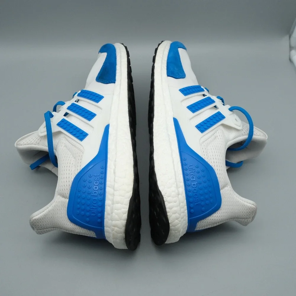 Adidas Ultraboost DNA x LEGO Mens White Blue Sneaker H67952 13 Running Shoe - Picture 4 of 13